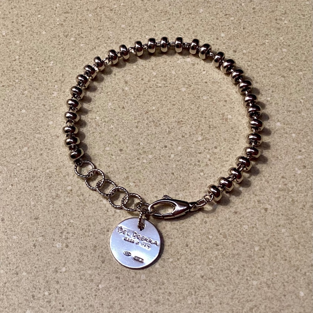 DelBrenna Ciambelle 5mm Bracelet In Silver